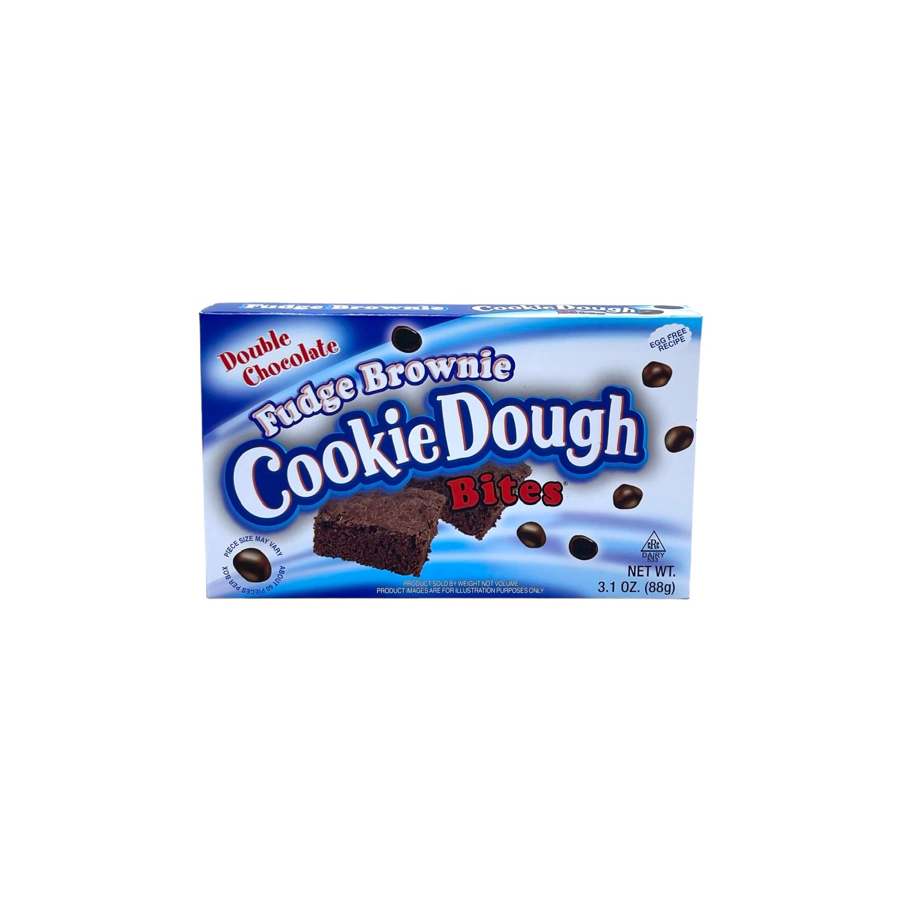 Cookie Dough Fudge Brownie Bites